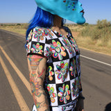 Colorful Women’s Crop T-shirt