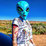 Colorful Women’s Crop T-shirt