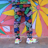 Multicolor Joggers