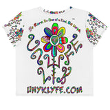 Chapter One: Women's Crop T-shirt (White Out)