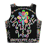 Chapter One: Women's Crop Top (Black Out)