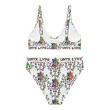 Chapter One: Women's High Waisted Bikini Set (White Out)