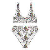 Chapter One: Women's High Waisted Bikini Set (White Out)