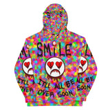 Smile: Men's Fleece Hoodie