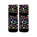 PLUR: Unisex Quarter Socks Quarter Socks
